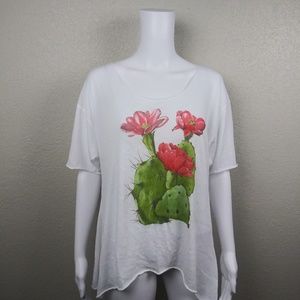 Wildfox Cactus Blooms Overland Tunic